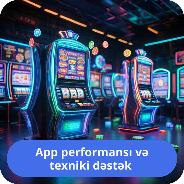 App performansı və texniki dəstək
